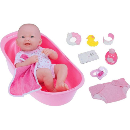 Baby Doll with Deluxe Bath Time Fun Set