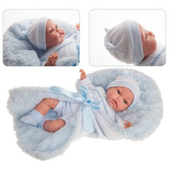 Pitus Mantita Azul Doll - 26 cm - Antonio Juan - Boy