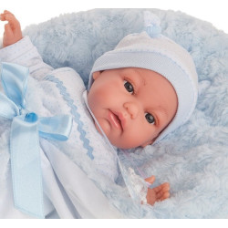 Pitus Mantita Azul Doll - 26 cm - Antonio Juan - Boy