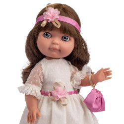Lalka dziewczynka - szałowa suknia balowa - Berenguer 32001