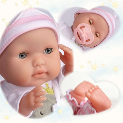 Berenguer 30040 - NONI Soft Body Baby Doll - open and close eyes