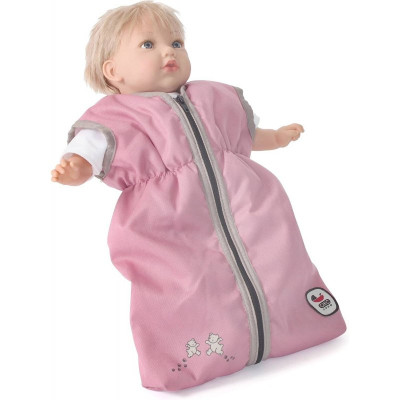 Bayer Chic 79236 - Różowa pościel dla lalki