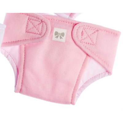 JC Toys 81003 - One pink eco diaper for baby doll