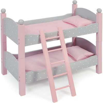 Doll bed, wooden, double - Bayer Chic 513 91