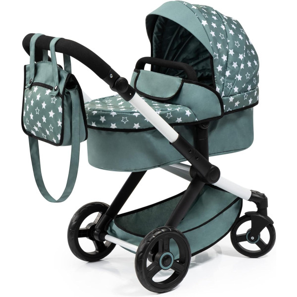 Doll stroller, Kombi Xeo with stars - Bayer Design 17058AA