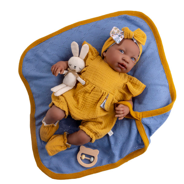 Ollie, limited edition reborn doll. Handmade and manufactured in Spain