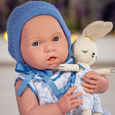 NONI Soft Body Baby Doll - Pink 10 Piece Gift Set
