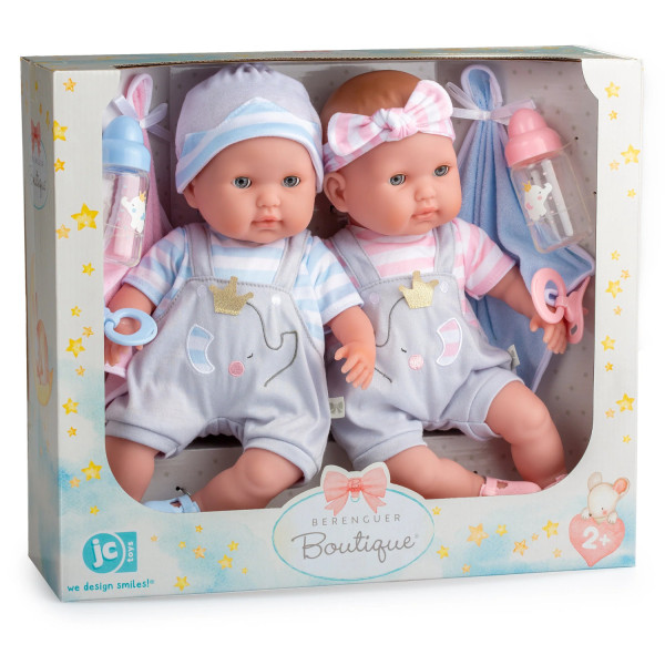 TWINS - Soft Body Baby Dolls -38 cm