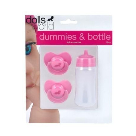 Set for a doll - pacifier and bottle - Peterkin dolls world