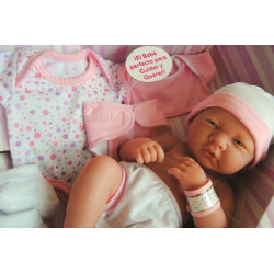 Lalka Bobas z ubrankami - La Newborn, ubieranie lalek!