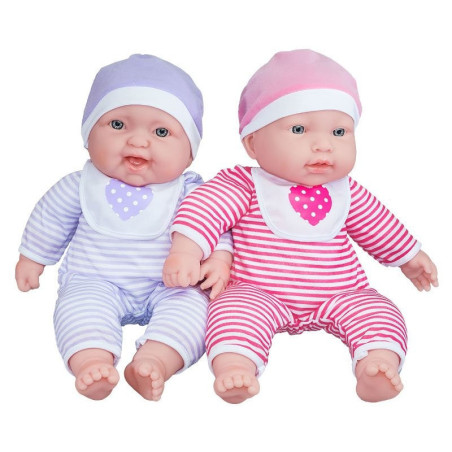 Baby Soft Doll Soft Body Twins Lots to Cuddle Babies 38 cm
