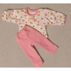 Blouse and leggings for baby dolls 43 cm to 46 cm)