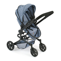 Pushchair for Dolls 2 in 1 - Corallo Dots