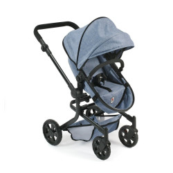 Bayer Chic 595 50 - Pushchair for dolls,  Kombi MIKA - Jeans Blue