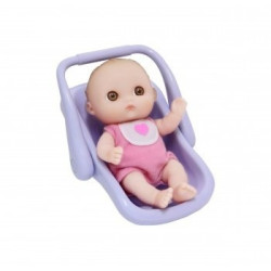Mini Nursery doll 14 cm - In a carrier - JC Toys 16912