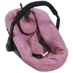 Bayer Chic 2000 708 70 Jeans Pink Dolls Car Seat for Baby Dolls