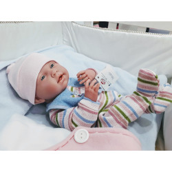 Spanish baby girl doll - Lisa - La newborn - Berenguer 18060