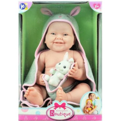 Baby doll with a rabbit - 43 m - Berenguer 18007