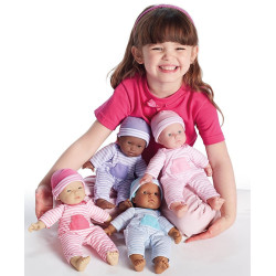 Małe, miękkie lalki bobasy dla młodszych dziewczynek
