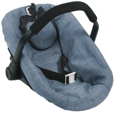 Doll carrier for the car - Blue Jeans - Bayer Chic 708 50