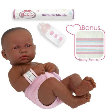 African American Real Girl - La Newborn Baby Doll