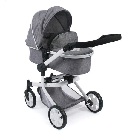 Doll stroller up to 52 cm - Gray - MIKA Kombi - Bayer Chic 595 76