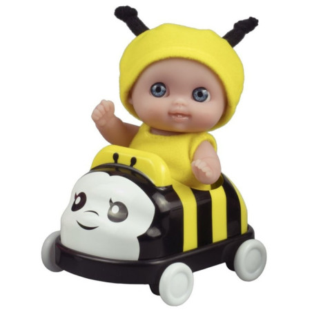 Mała laleczka w samochodzie - Pszczółka - Mini Lil' Cutesies