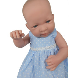 Sukienka dla lalki w groszki, bolerko, rozmiar jak na baby born