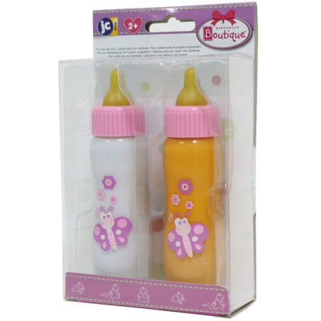 Doll bottles - magic milk and juice - JC Toys 81060