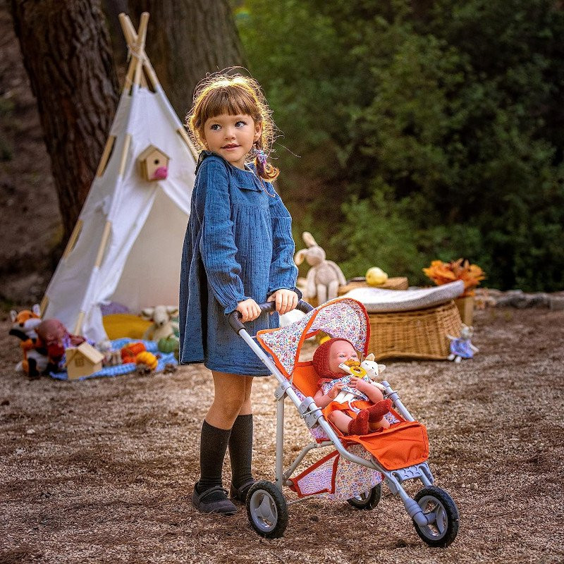 Wózek dla lalki bobas do 45 cm, JC Toys 81490