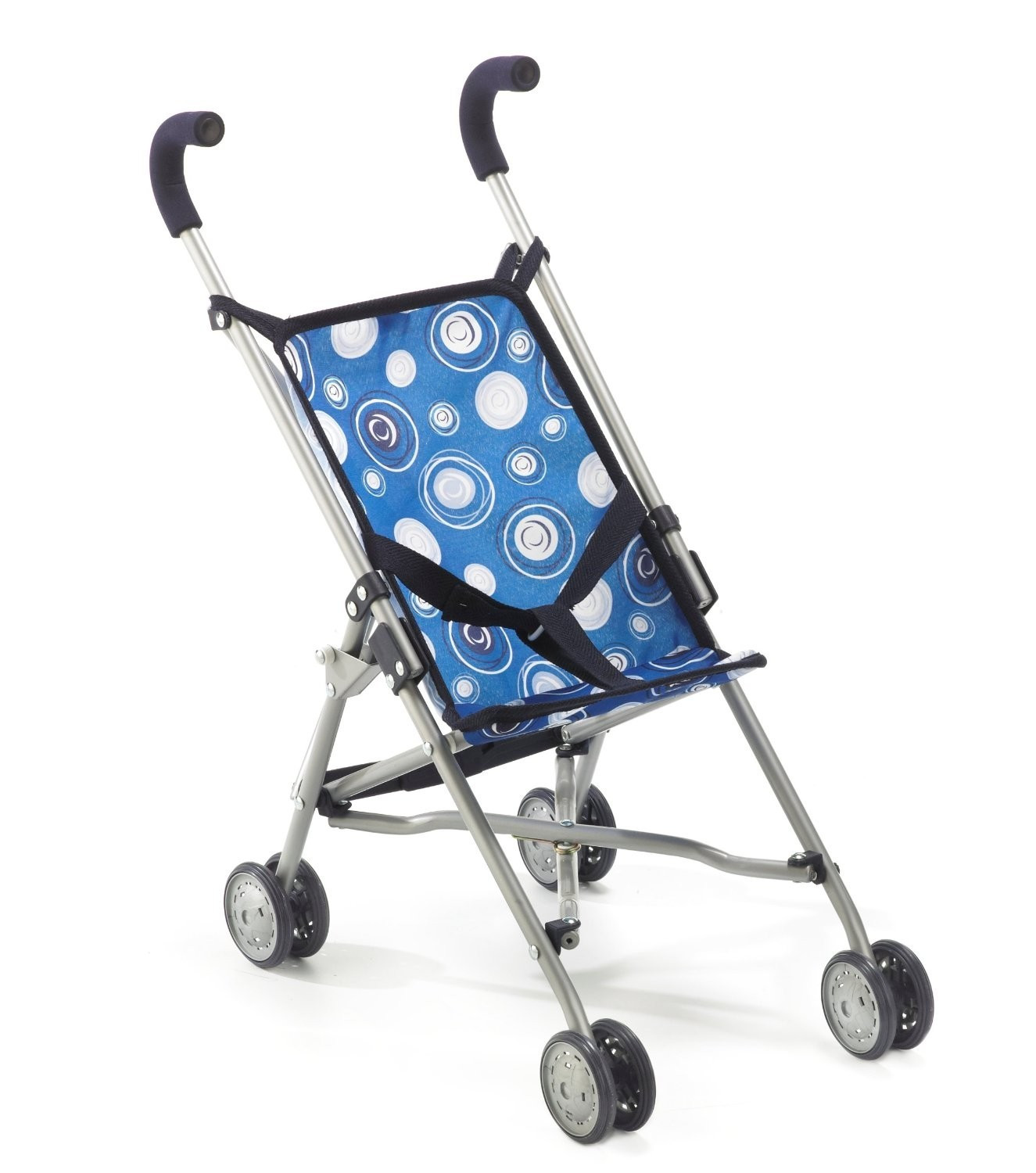 Wózek dla lalek parasolka, niebieski, Bayer Chic 601 01