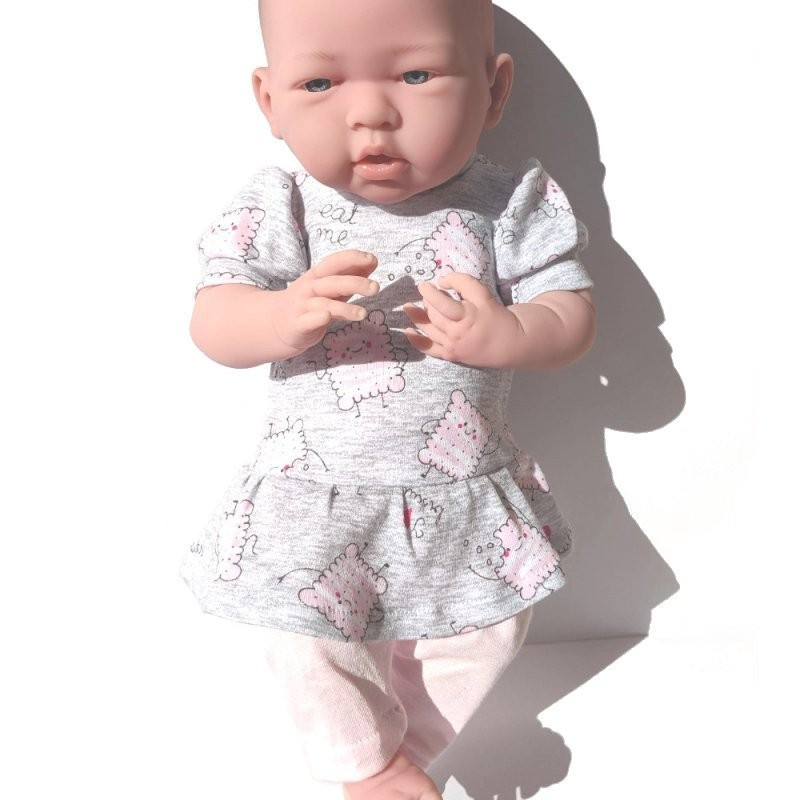 Ubranko dla lalki baby born - 43 - 46 cm - Ciasteczka